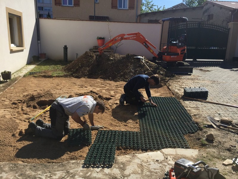 Création paysagère Jassans-Riottier