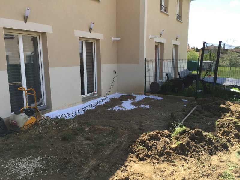 Création d'espace vert Gleizé