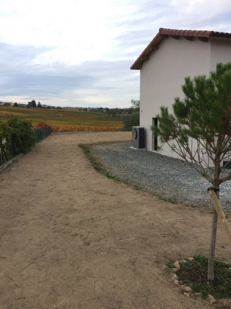 Création d'allée Saint-Georges-de-Reneins